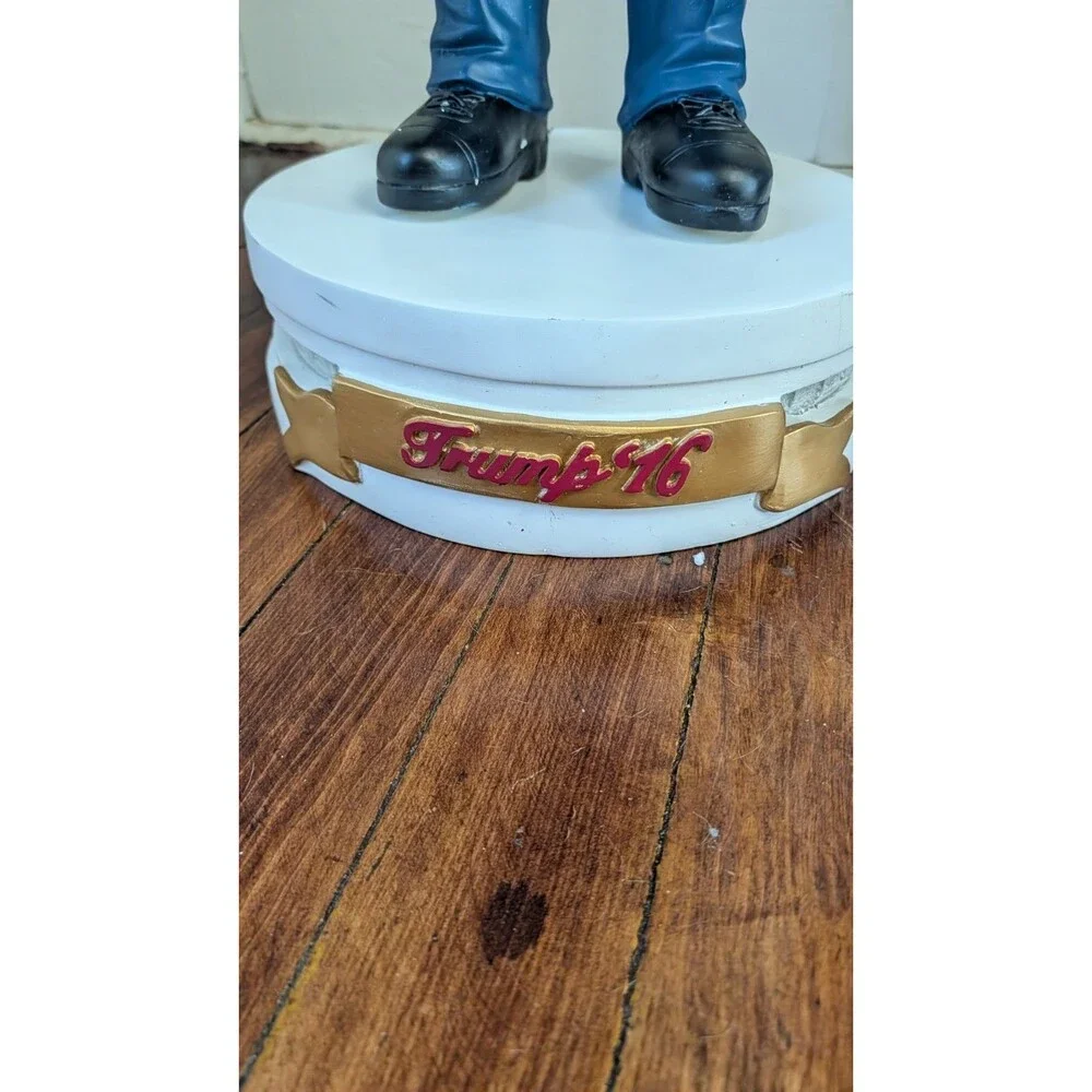 Trump Maga Drain The Swamp 3 Ft Bobble Head Statue 2016 Campaign
